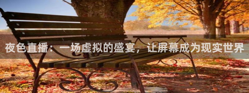 球友体育免费下载：夜色直播：一场虚拟的盛宴，让屏幕成为现实世界